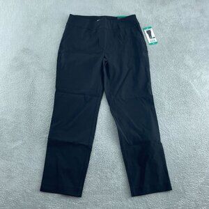 S.C.&Co. Womens Black Slim Leg Pull-On Pants XL Tummy Control  NWT 4860